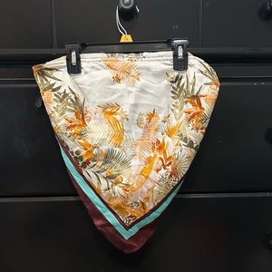 floral bandana top
